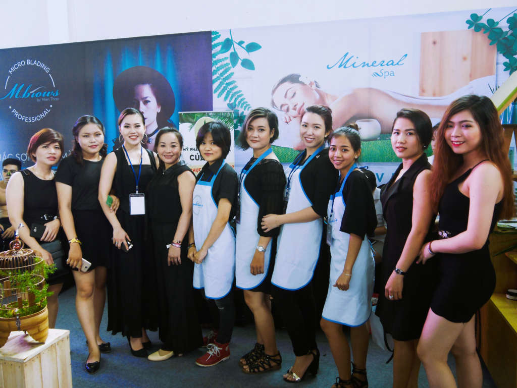 Thỏa sức mua sắm & làm đẹp cùng Mineral Spa & Microblading by Miên Thảo tại Beauty Fest 2017