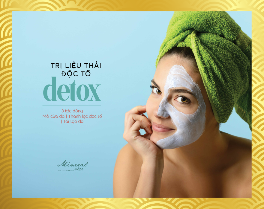 Trị liệu Thải độc tố Detox Facial 