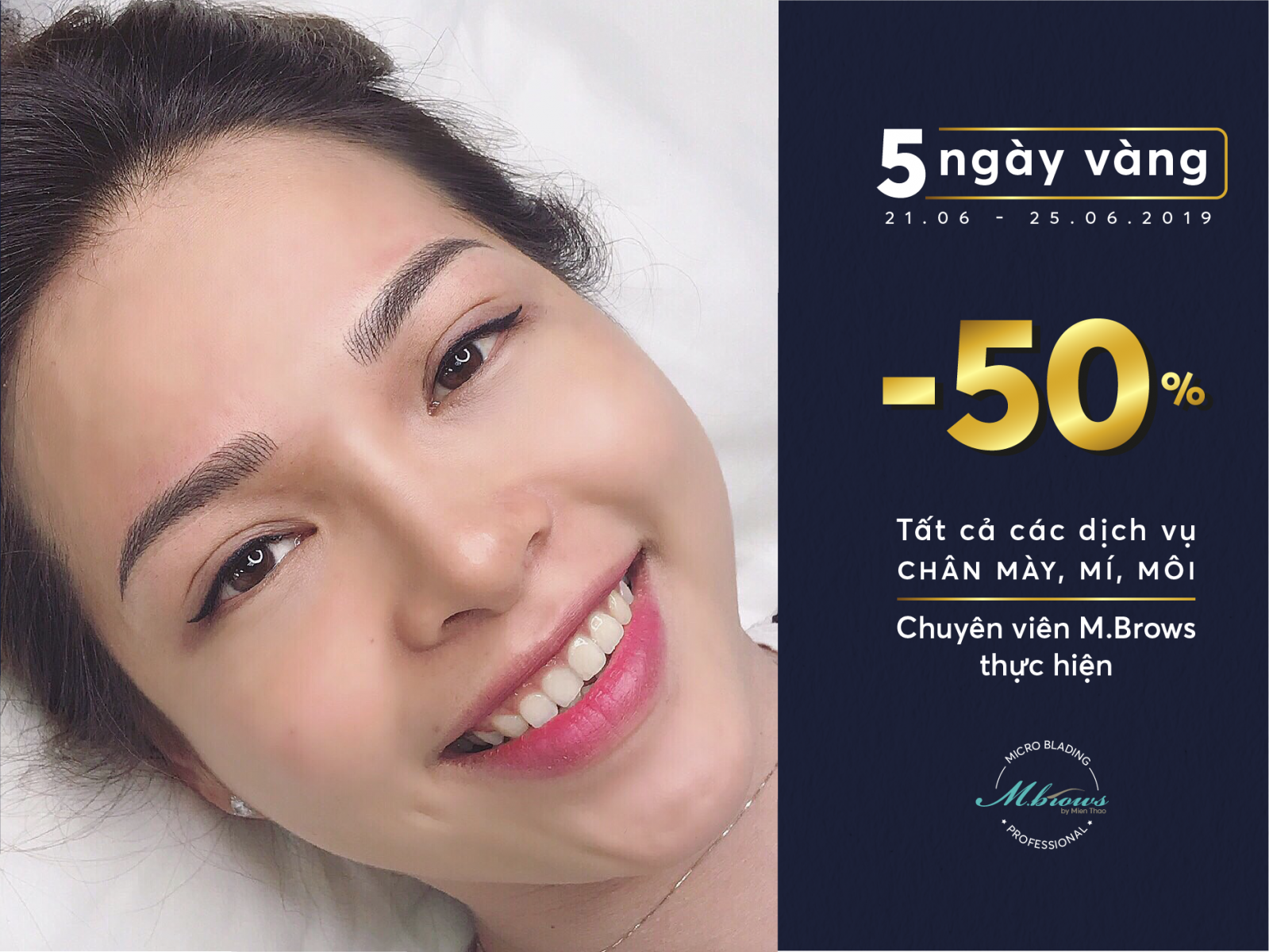 5 NGÀY VÀNG BOOKING : GIẢM 50% DỊCH VỤ 