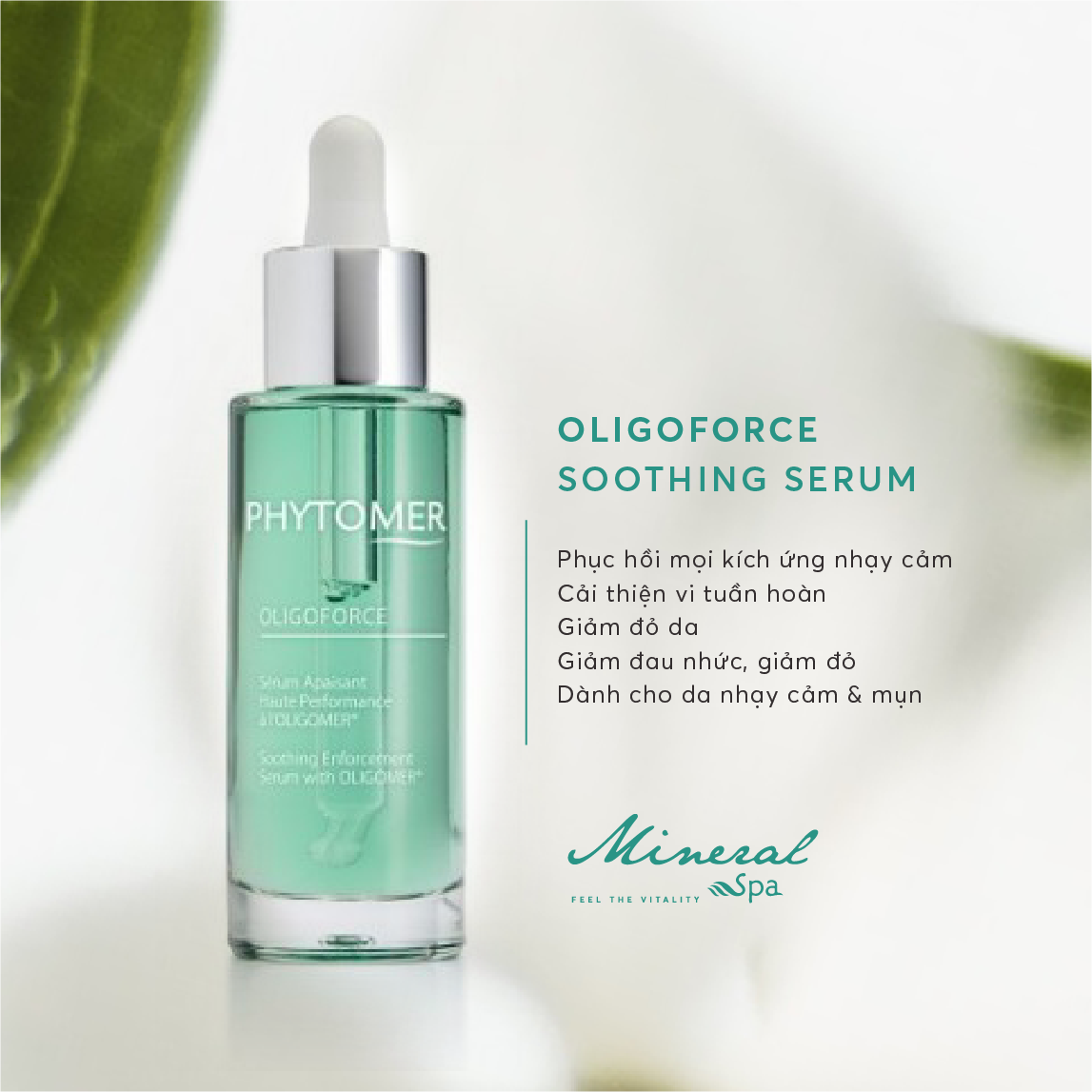 Oligoforce Soothing serum - Sản phẩm khuyên dùng cho da nhạy cảm 