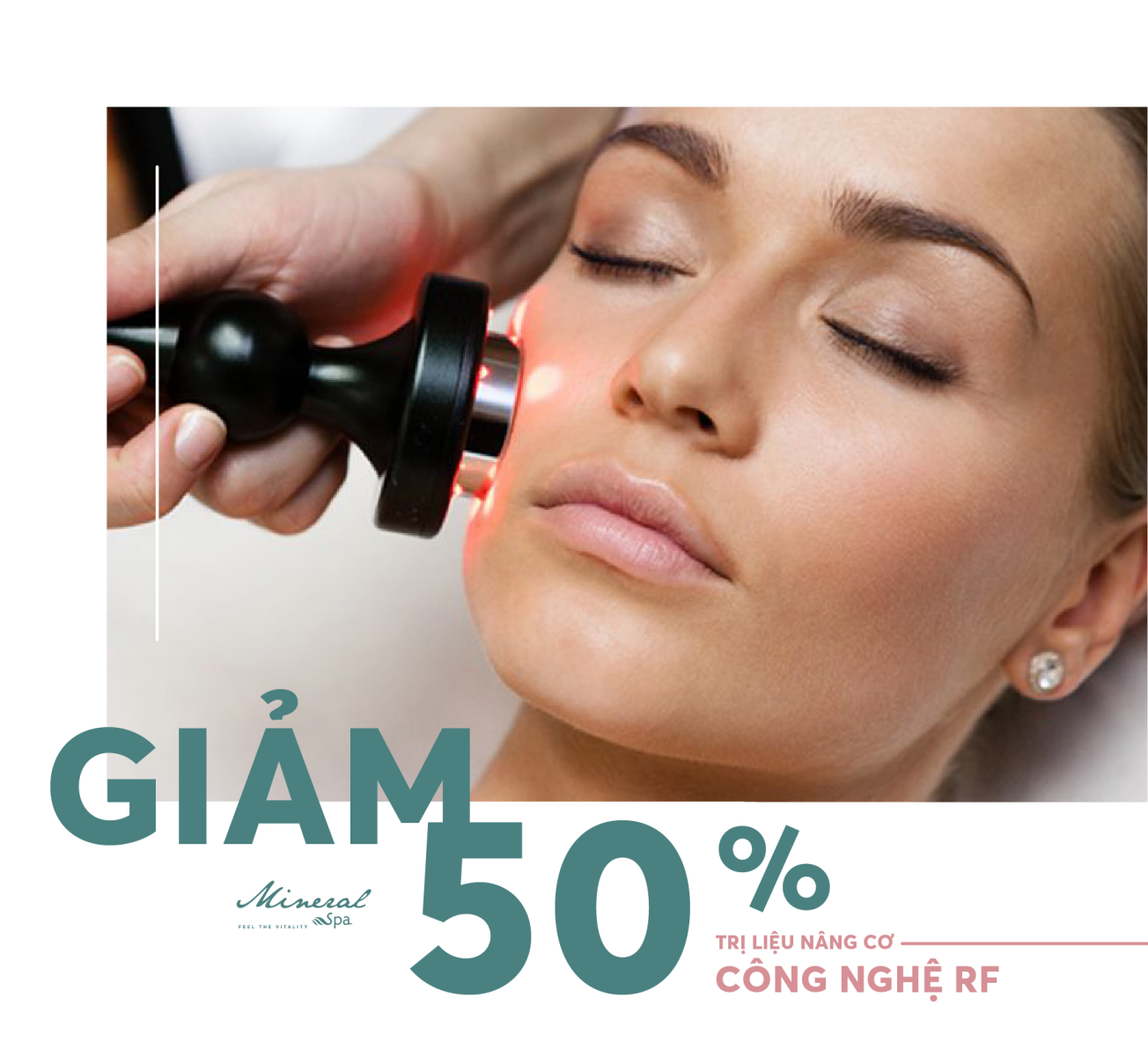 Giảm 50% dịch vụ Trẻ hóa da, nâng cơ bằng công nghệ RF