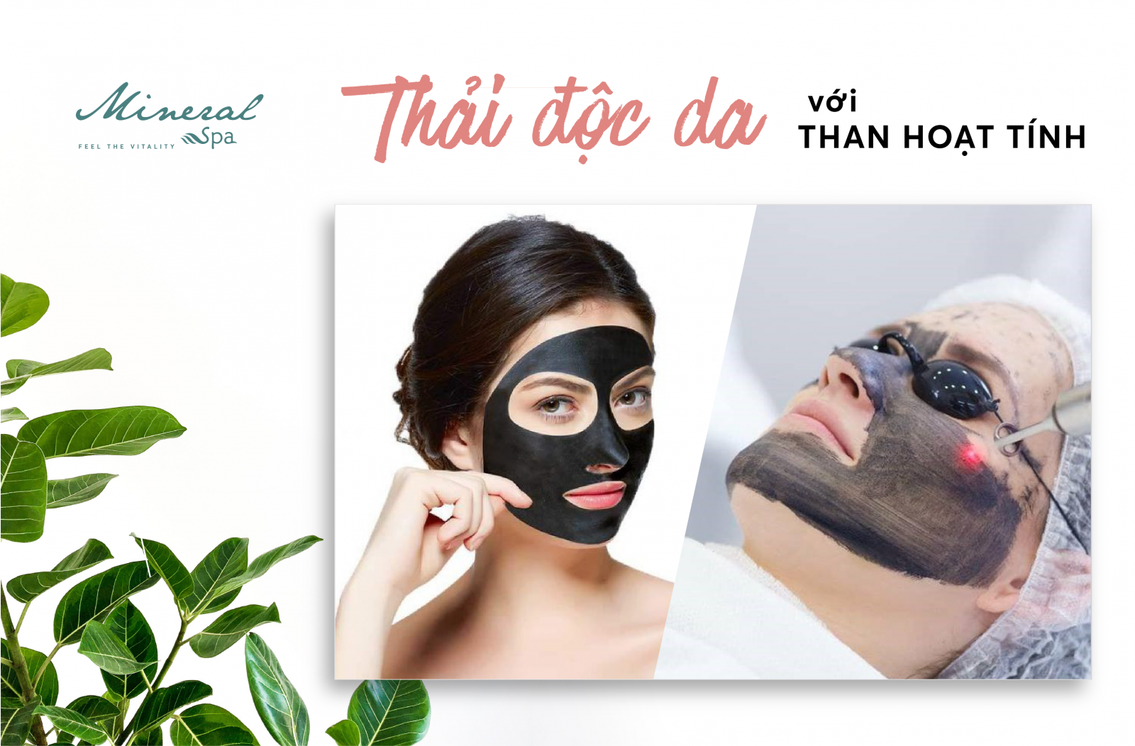 Thải độc Da với than hoạt tính 