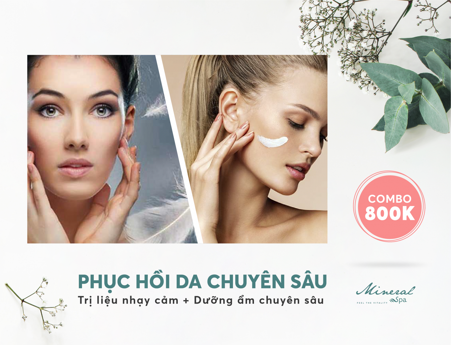 Combo Phục hồi da chuyên sâu tháng 11.2019