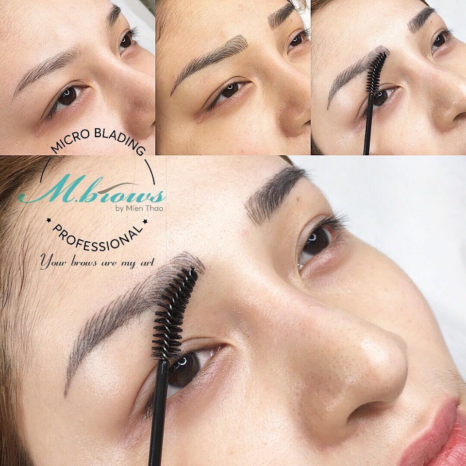 Microblading - Điêu khắc chân mày 