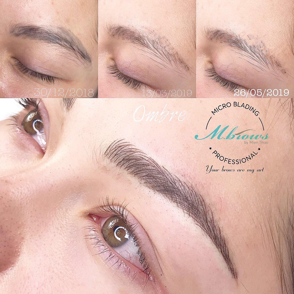 Microblading by Mien Thao đã “giải cứu” chân mày hư như thế nào ?