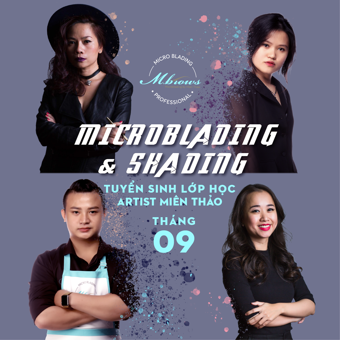 Khóa học Microblading & Shading tháng 9